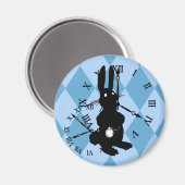 Aimant Alice Rabbit tardif (Recto/Verso)