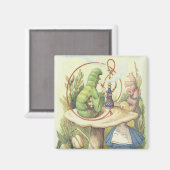 Aimant Alice rencontre la Caterpillar (Recto/Verso)