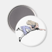 Aimant Alice volante au pays des merveilles (Recto/Verso)