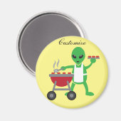 Aimant Alien Barbeque Cookout Thunder_Cove (Recto/Verso)