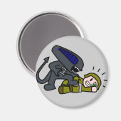 Aimant Alien contre soldat (Recto/Verso)