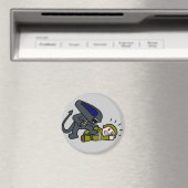 Aimant Alien contre soldat (In Situ (Lave-vaisselle))