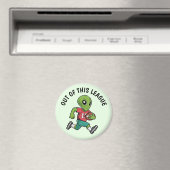 Aimant Alien de football (In Situ (Lave-vaisselle))