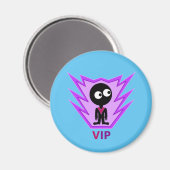 Aimant ALIEN de visiteur VIP (Recto/Verso)