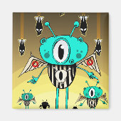 Aimant Alien d'équipe 2012 (Devant)