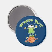 Aimant Alien Espacé (Recto/Verso)