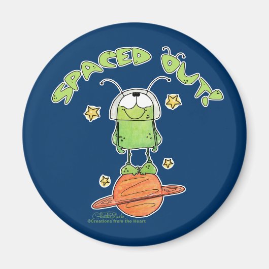 Aimant Alien Espacé (Devant)