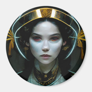 Aimant Alien Girl 2 Science Fiction