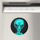 Aimant Alien, je veux croire (In Situ (Lave-vaisselle))