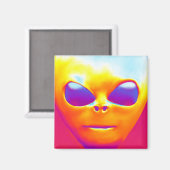 Aimant Alien psychologique (Recto/Verso)