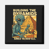 Aimant Aliens Construction Pyramides Pyramides Constructi (Devant)