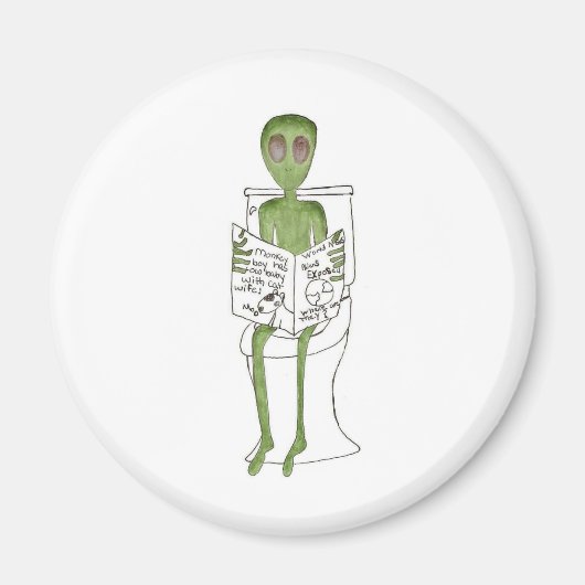 Aimant Aliens exposés (Devant)