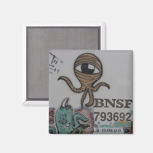 Aimant Aliens Graffitti (Recto/Verso)