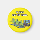 Aimant Aliens Run the World (Devant)
