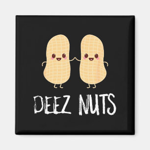 Aimant Aliment Cacahuète Drôle Kawaii Mignon Mème Deez No