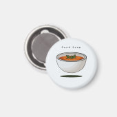 Aimant alimentaire, bonne soupe, aimant (Recto/Verso)