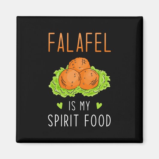 Aimant Alimentation Falafel Spirit (Devant)