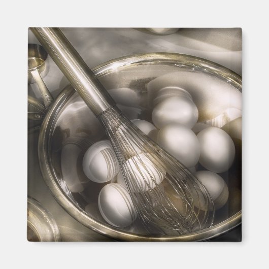 Aimant Alimentation - Mélanger dans les oeufs (Devant)
