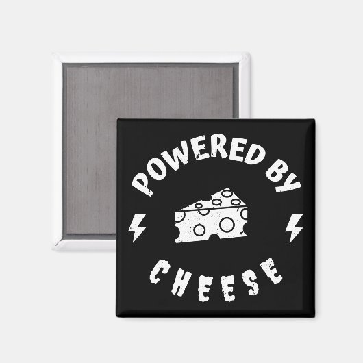 Aimant Alimenté Par Du Fromage (Recto/Verso)