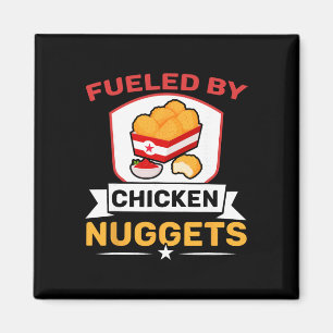 Aimant Alimenté par l'amour des nuggets de poulet Foodie