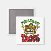 Aimant Alimenté par Tacos Taco Lover (Recto/Verso)