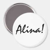 Aimant Alina (Recto/Verso)