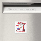 Aimant All Star Baseball 1er anniversaire (In Situ (Lave-vaisselle))