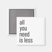 Aimant All you need (Recto/Verso)