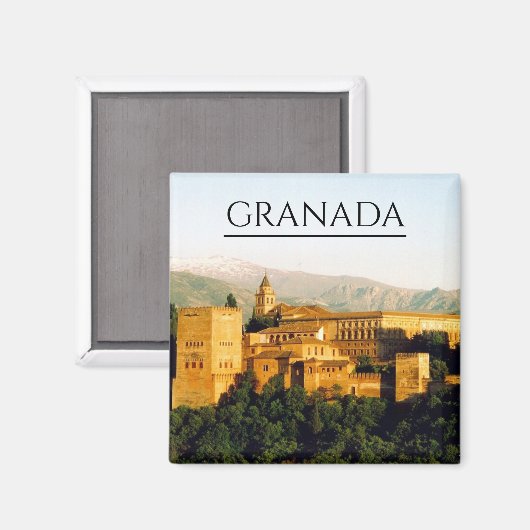 Aimant allambra granada (Recto/Verso)