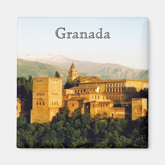 Aimant allambra granada (Devant)
