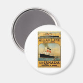Aimant Allan Line (Recto/Verso)