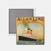 Aimant Allan Line (Recto/Verso)