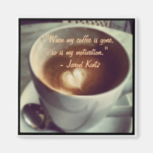 Aimant allé par café