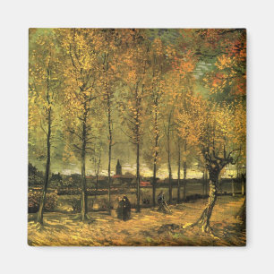 Aimant Allée aux peupliers par Vincent van Gogh