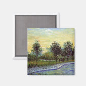 Aimant Allée dans le parc de Voyer d'Argenson par Vincent (Recto/Verso)