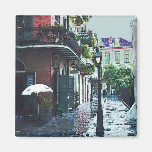 Aimant Allée De Pirates Dans La Pluie