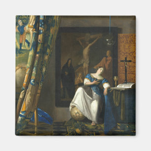 Aimant Allégorie de Johannes Vermeer de la foi catholiqu