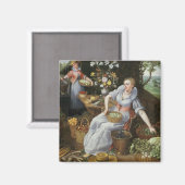 Aimant Allégorie de l'été (Recto/Verso)