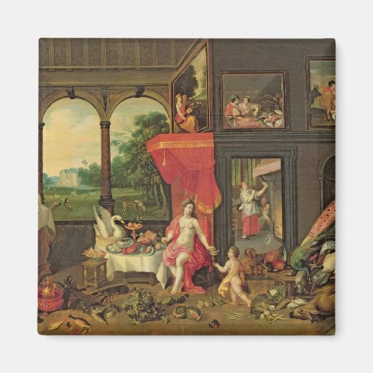 Aimant Allégorie du goût (Devant)