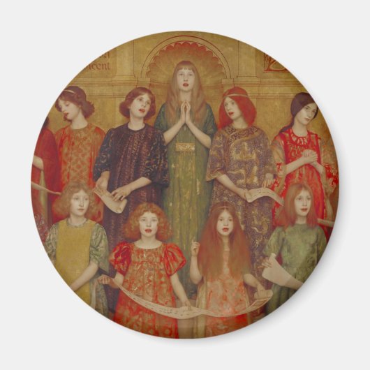 Aimant Alleluia (par Thomas Cooper Gotch) (Devant)