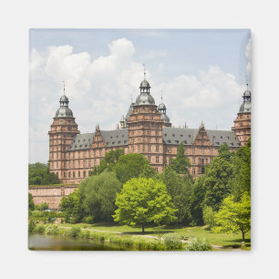 Aimant Allemagne, Bavière, Bayern, Aschaffenburg. Château