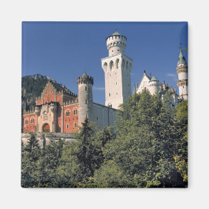 Aimant Allemagne, Bavière, Château de Neuschwanstein.