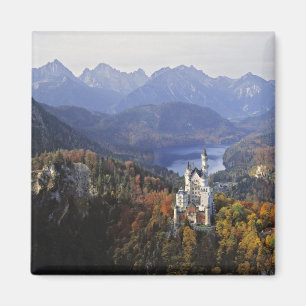 Aimant Allemagne, Bavière, Château de Neuschwanstein. Gra