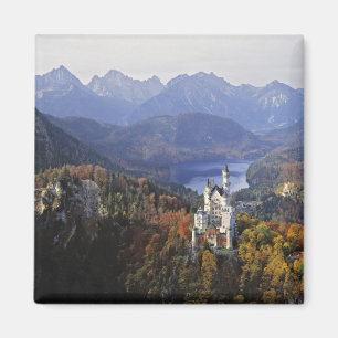 Aimant Allemagne, Bavière, Château de Neuschwanstein. Roi