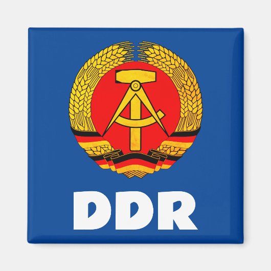 Aimant Allemagne de l'Est (DDR, RDA) (Devant)