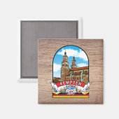 Aimant Allemagne Kempten Vintage souvenir (Recto/Verso)