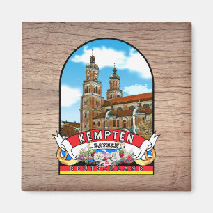 Aimant Allemagne Kempten Vintage souvenir