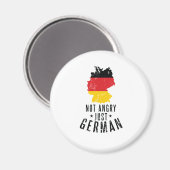 Aimant Allemagne Not Angry (Recto/Verso)
