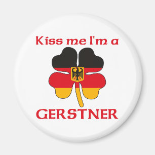 Aimant Allemands personnalisés m'embrassent que je suis