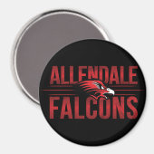 Aimant Allendale Falcons #2 (Recto/Verso)